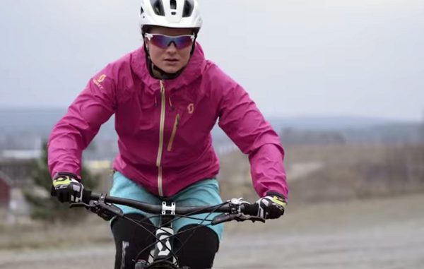 Video: Mountain biking with Jenny Rissveds