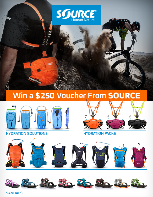 Win a $250 voucher for Source Outdoor