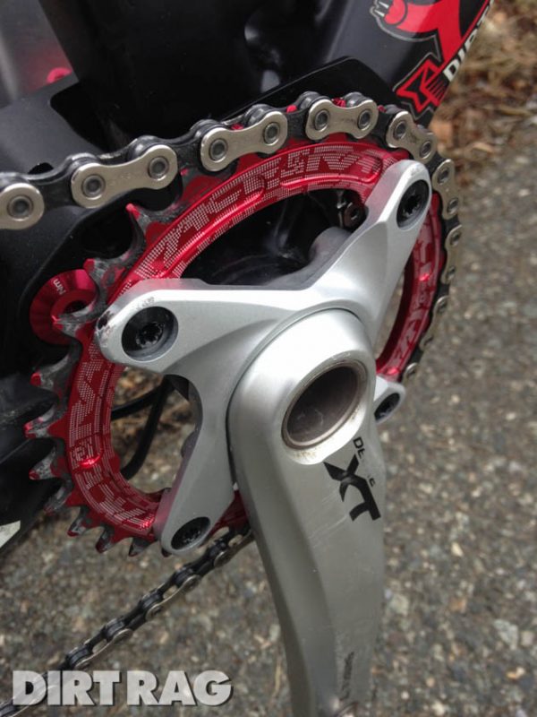 thumbnail image 2 of Race Face Narrow-Wide Chain Ring – 110 BCD – 1x 9/10/11 Speed – 38/40/42T – Black 2 of 4