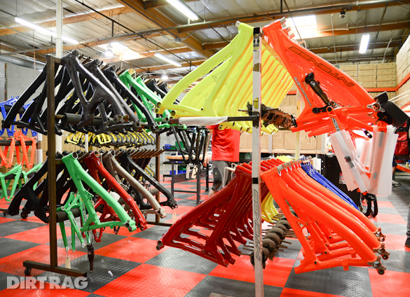 Intense Cycles factory tour