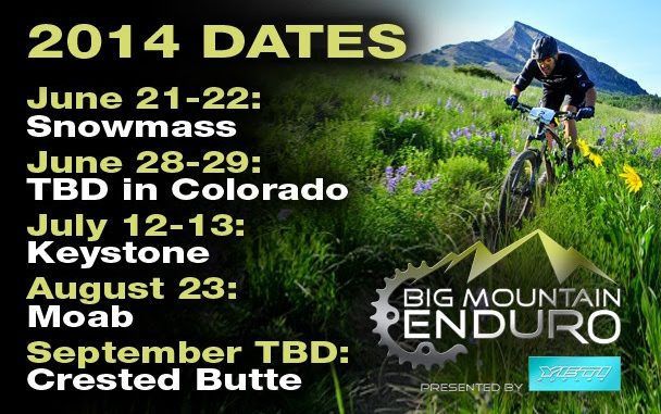 Big Mountain Enduro series announces 2014 schedule