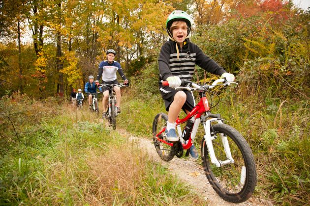 Take a Kid Mountain Biking on October 7