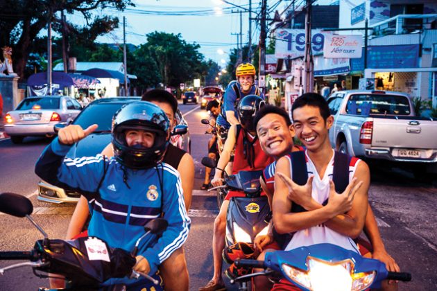 Jungle Mountain Biking Thailand City Chiang Mai Night Market