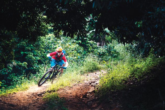 Jungle Sunset Mountain Biking Thailand