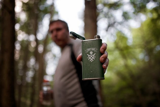 NC Beer Trail flask