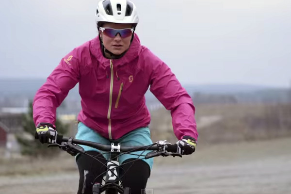 Video: Mountain biking with Jenny Rissveds