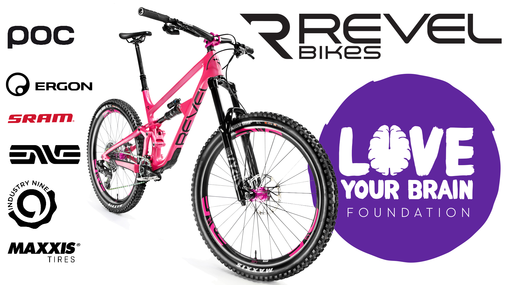 Revel Bikes For LoveYourBrain Foundation