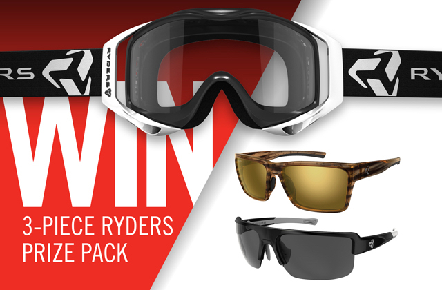 Win an eyewear prize pack from Ryders Eyewear