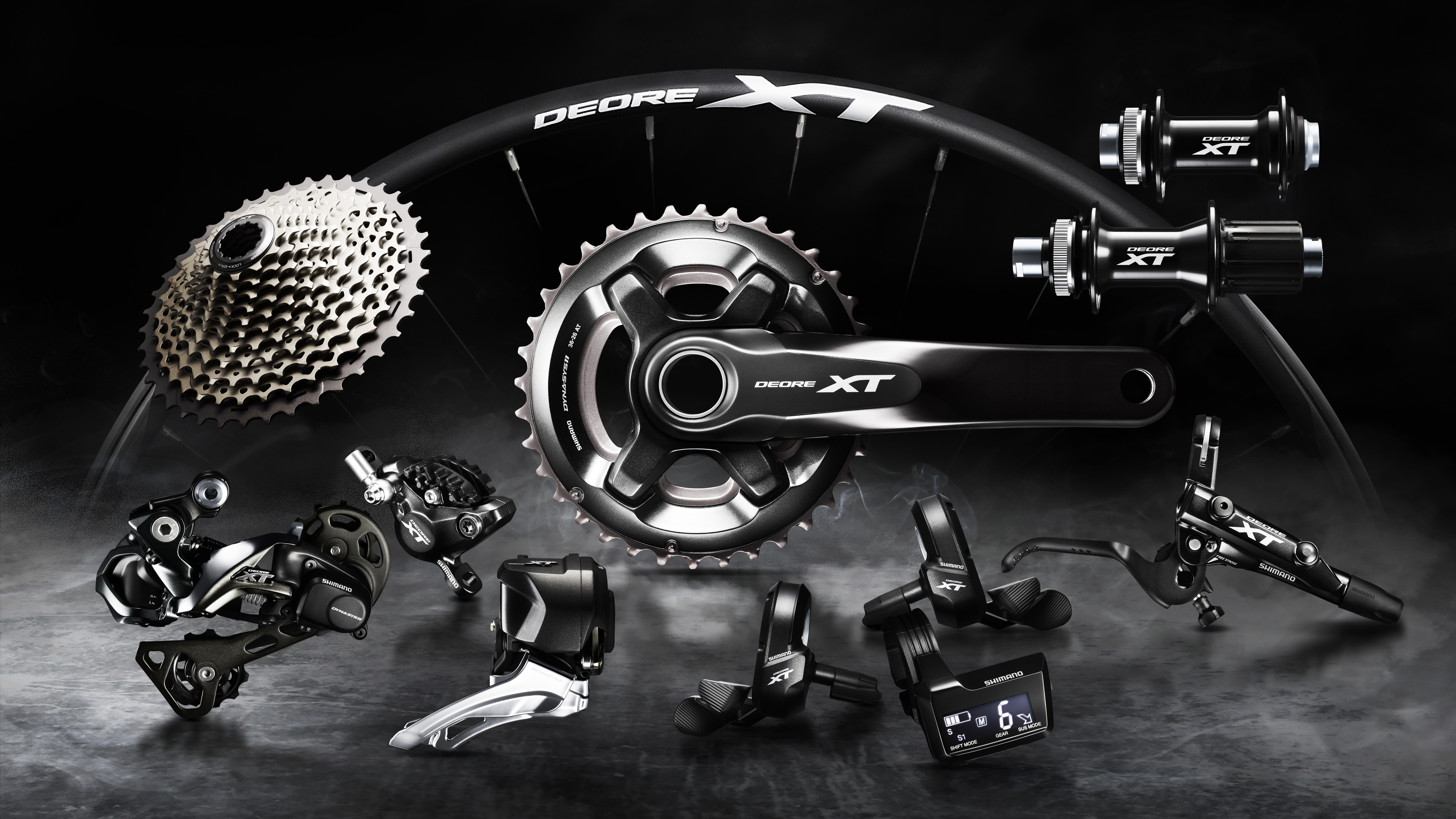First Look: Shimano XT Di2 and SLX 11 speed