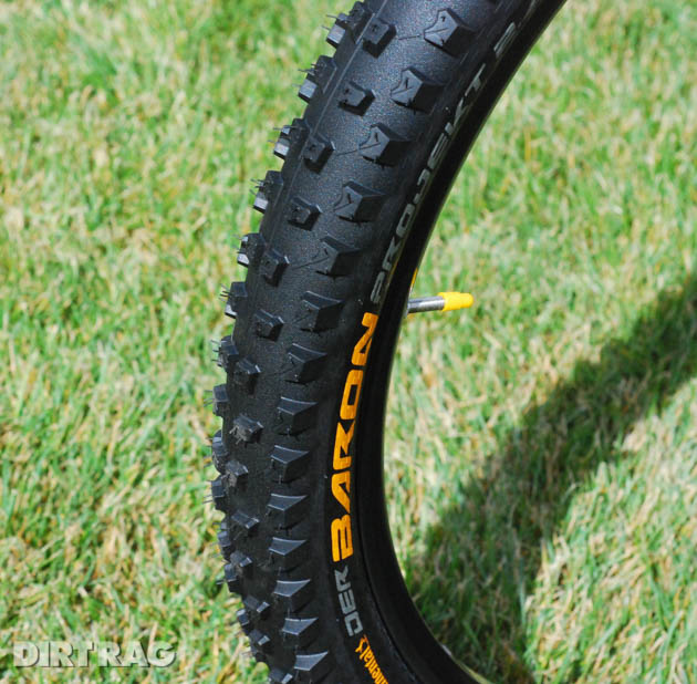 Continental delivers Baron tire with Protection Apex casing