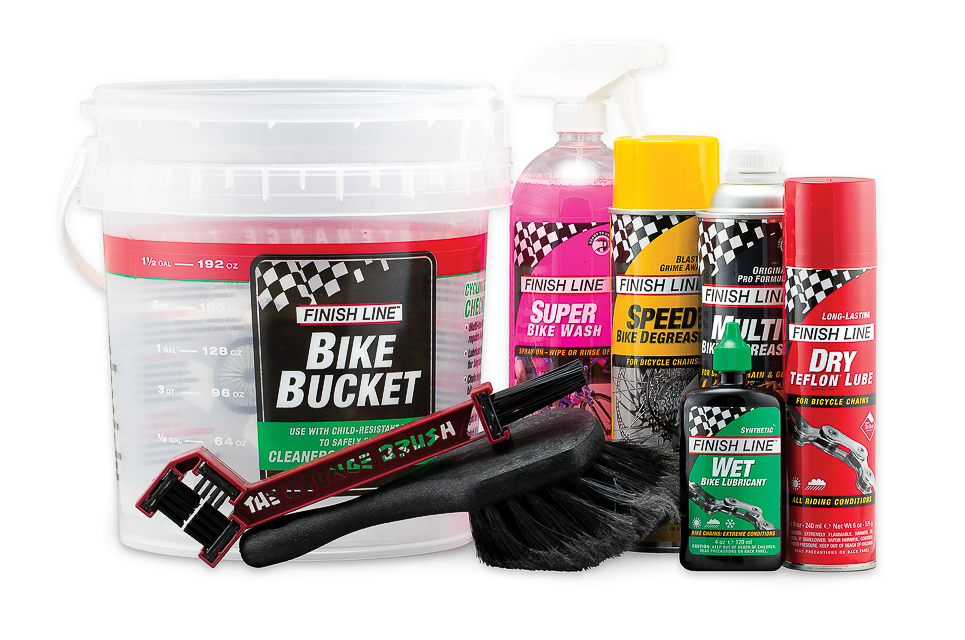 Win a Finish Line care package for your bike