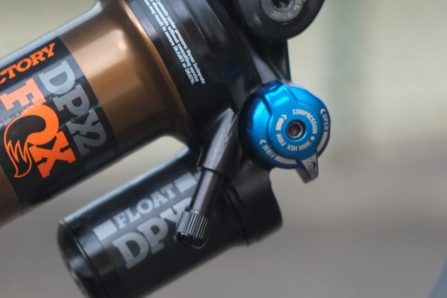 First Ride -Fox DPX2 – twin tube air shock for aggressive trail bikes