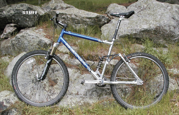 Blast From the Past: First ever production full-suspension singlespeed, the Kona A